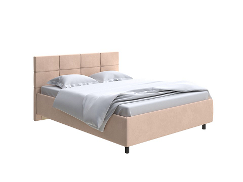 Кровать 160 на 200 Next Life 1 - Современная кровать в стиле минимализм с декоративной строчкой