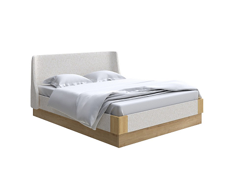 Кровать 160 на 200 Lagom Side Soft с подъемным механизмом - Кровать со встроенным ПМ механизмом. 