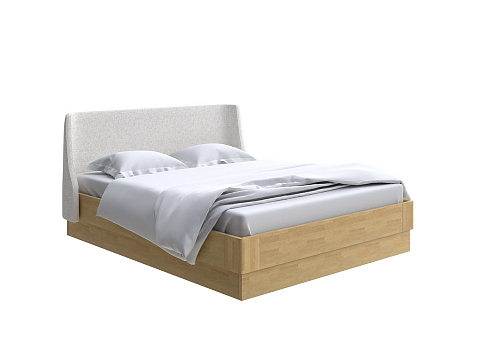 Кровать 160 на 200 Lagom Side Wood с подъемным механизмом - Кровать со встроенным ПМ механизмом. 