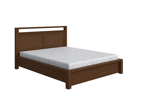 Кровать в стиле лофт Fiord с подъемным механизмом - Кровать из массива с подъемным механизмом
