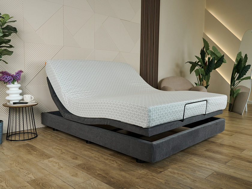 Кровать трансформируемая Smart Bed 180x200 Ткань Мебельная ткань - Трансформируемое мнгогофункциональное основание.