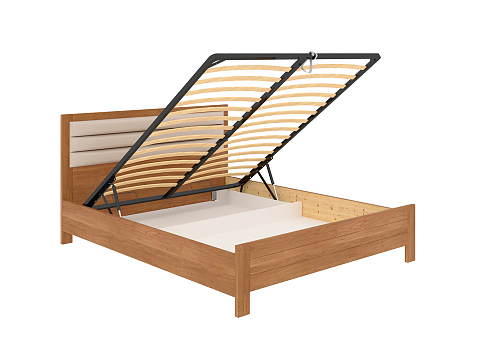 Кровать 140х190 Prima с подъемным механизмом - Кровать в универсальном дизайне с подъемным механизмом и бельевым ящиком.