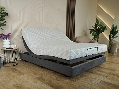 Серая кровать трансформируемая Smart Bed - Трансформируемое многофункциональное основание