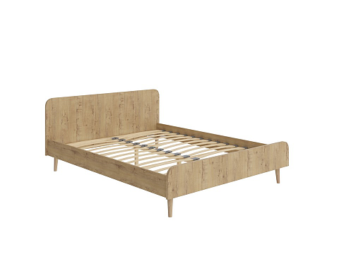 Кровать премиум Way - Компактная корпусная кровать на деревянных опорах
